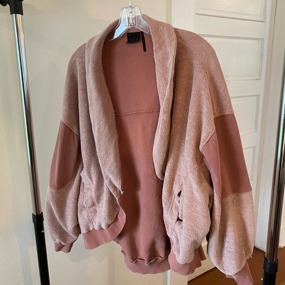 Urban Outfitters Blush Orange Cardigan